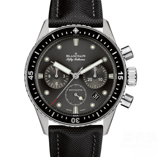 BLANCPAIN/宝珀五十噚系列男式自动机械腕表5200-1110-B52A