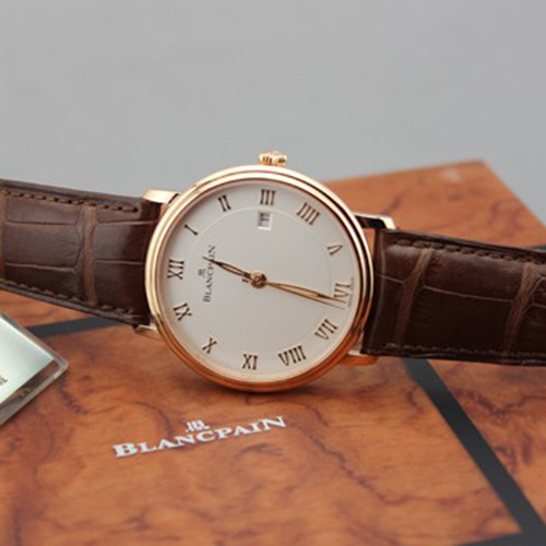 BLANCPAIN/宝珀Villeret系列男式自动机械腕表6651-3642-55B