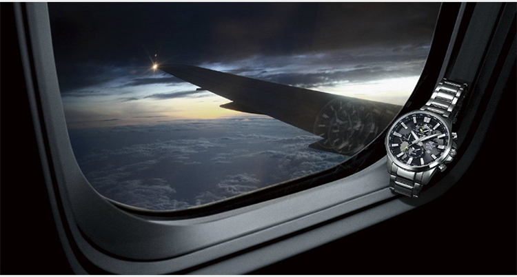 CASIO/卡西欧男士防水休闲商务石英手表 EFR-303D-1AVUPR