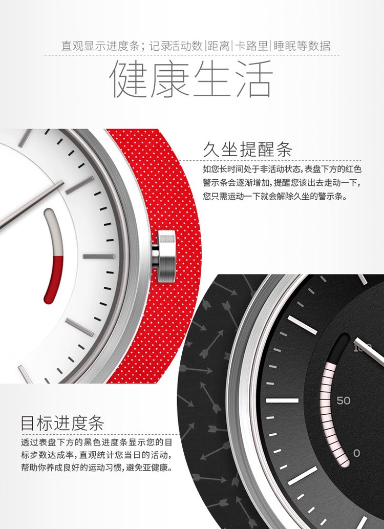 Garmin/佳明vivomove计步久坐健康时尚运动活动监测指针智能手表