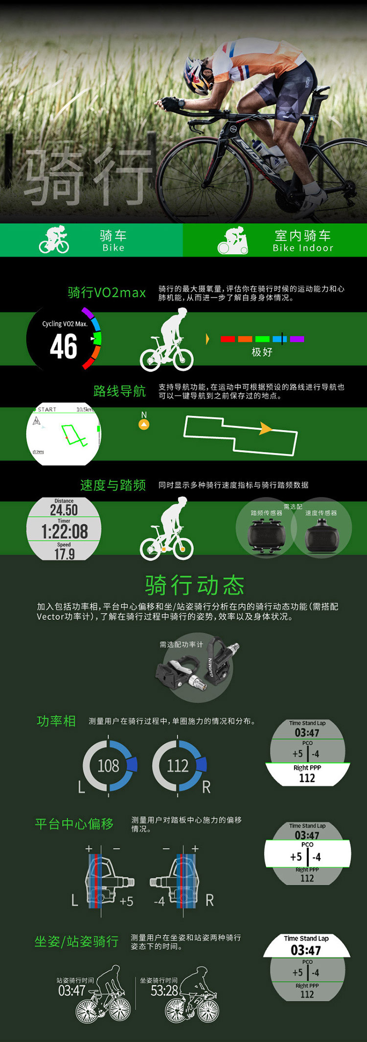 Garmin/佳明forerunner 735XT英文版 跑步骑车游泳铁三运动手表 心率腕表