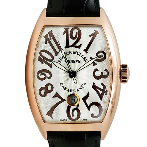 Franck Muller/法兰克穆勒酒桶18K金机械男表8880