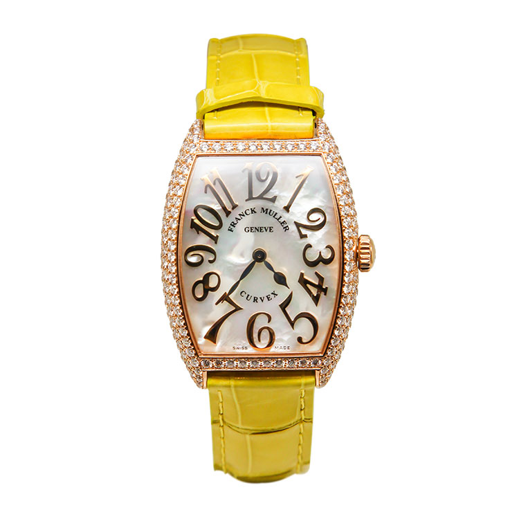 Franck Muller/法兰克穆勒 CURVEX系列女士石英腕表2852 QZ REL MOP D