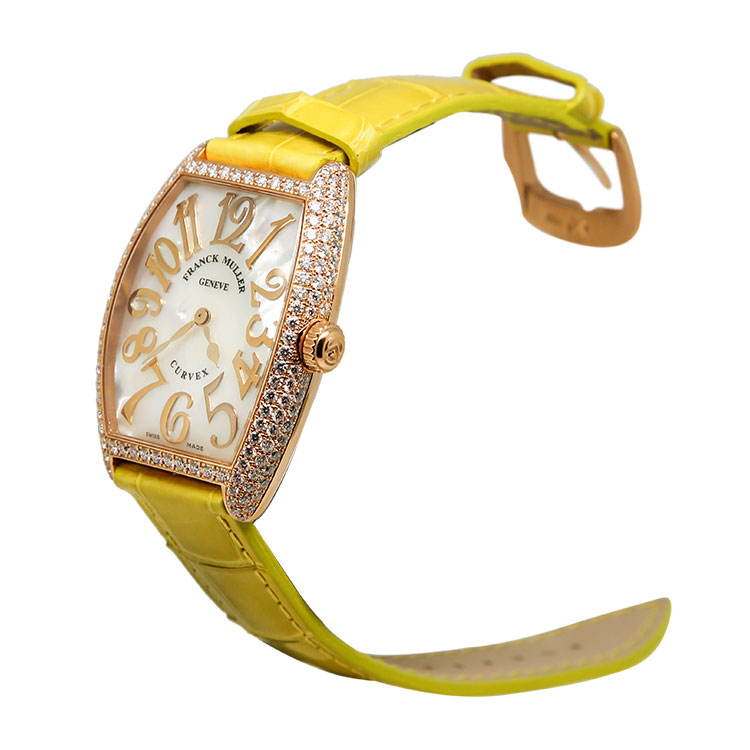 Franck Muller/法兰克穆勒 CURVEX系列女士石英腕表2852 QZ REL MOP D