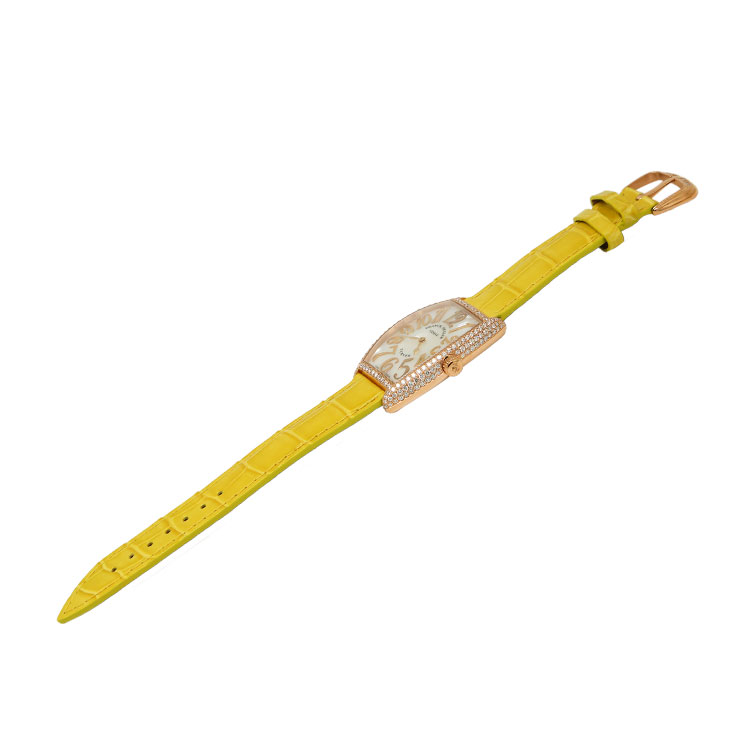 Franck Muller/法兰克穆勒 CURVEX系列女士石英腕表2852 QZ REL MOP D