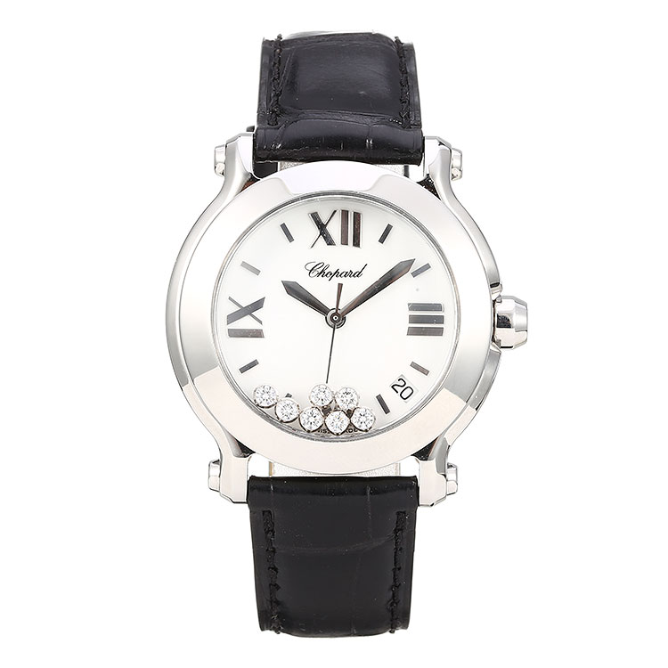 Chopard/萧邦Happy Sport系列女士石英腕表278475-3001 黑色