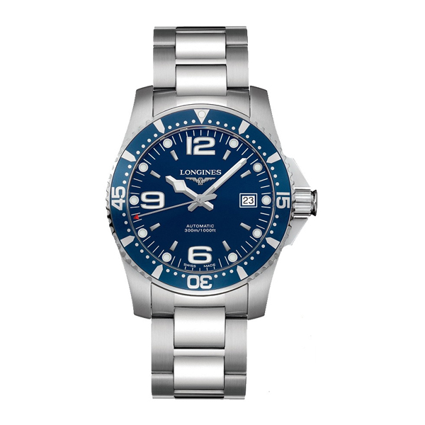 LONGINES/浪琴康卡斯自动机械潜水男表(L3.642.4.96.6)