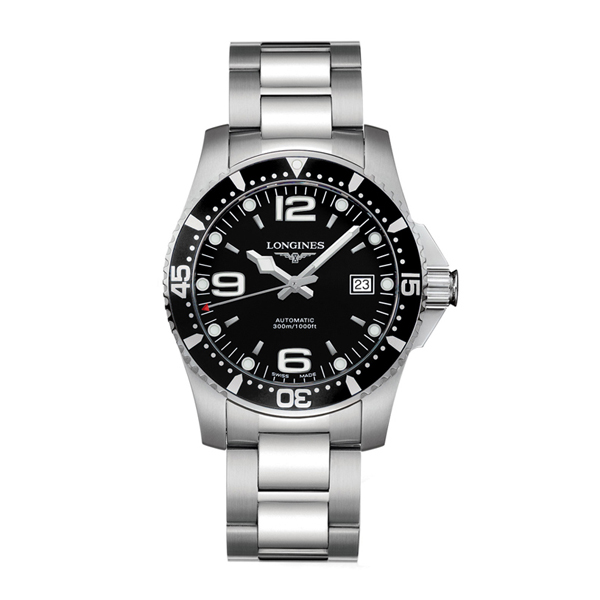 LONGINES/浪琴康卡斯自动机械潜水男表(L3.642.4.56.6)