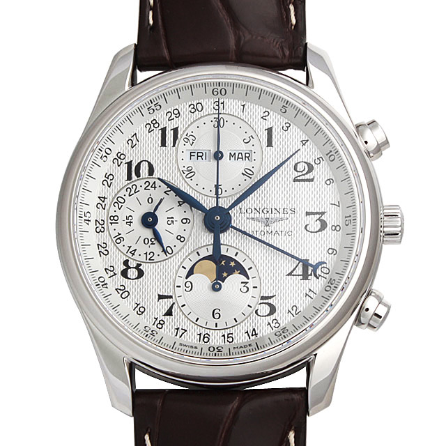 LONGINES/浪琴名匠月相三历自动机械男表(L2.673.4.78.3)