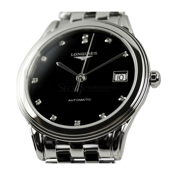 LONGINES/浪琴军旗自动机械男表(L4.774.4.57.6)
