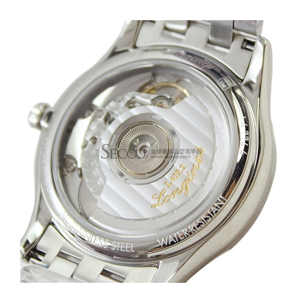 LONGINES/浪琴军旗自动机械男表(L4.774.4.57.6)