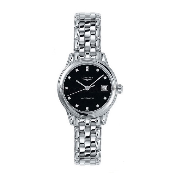 LONGINES/浪琴军旗自动机械女表(L4.274.4.57.6)