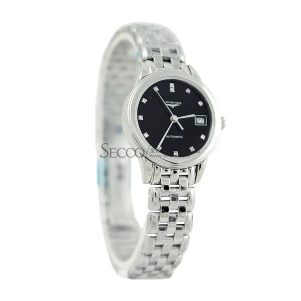 LONGINES/浪琴军旗自动机械女表(L4.274.4.57.6)