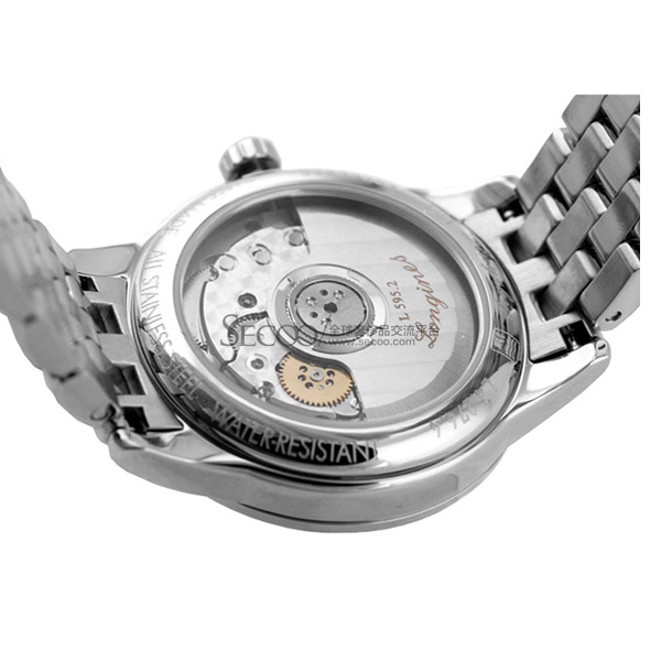 LONGINES/浪琴军旗自动机械女表(L4.274.4.57.6)
