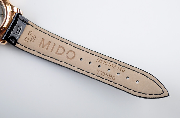 mido/美度贝伦赛丽系列女式皮带镶钻自动机械腕表(M007.207.36.036.00)全球联保