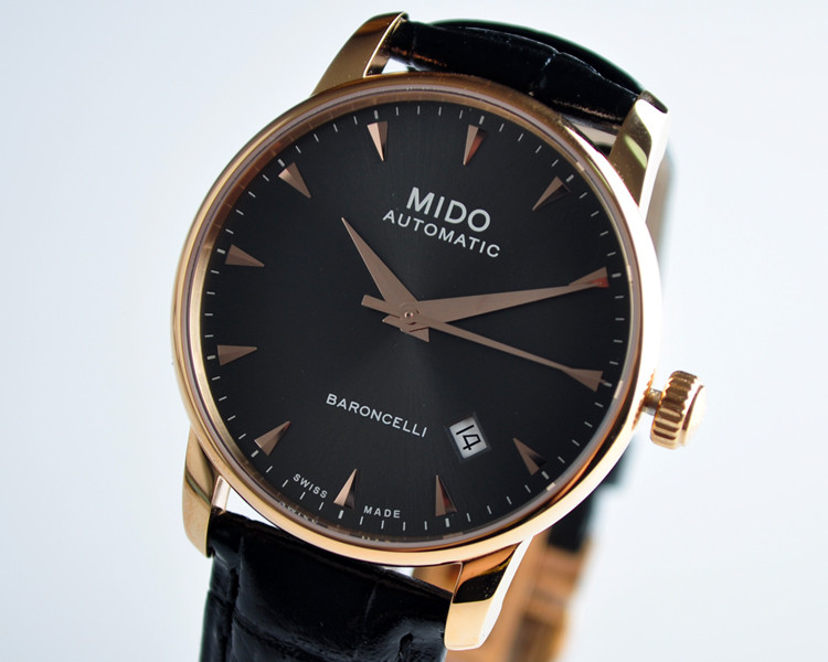 mido/美度贝伦赛丽系列男式皮带自动机械腕表(M8600.3.13.4)全球联保