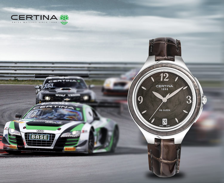 certina/雪铁纳星钻系列皮带女表C018.210.16.057.00