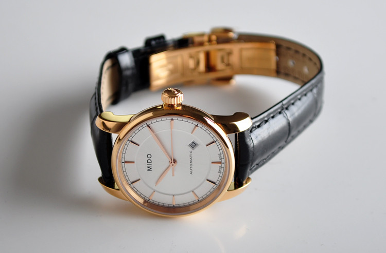 mido/美度贝伦赛丽系列女式皮带自动机械腕表(M7600.3.10.4)全球联保