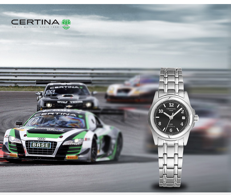 certina/雪铁纳经系列女表 瑞士自动机械女士手表C561.7195.42.66