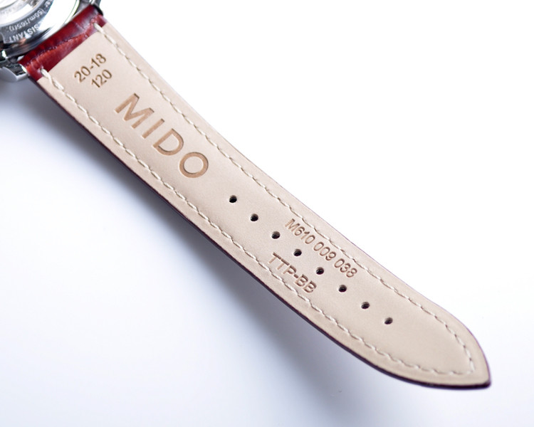 mido/美度贝伦赛丽系列男式皮带自动机械腕表(M8600.4.26.8)全球联保