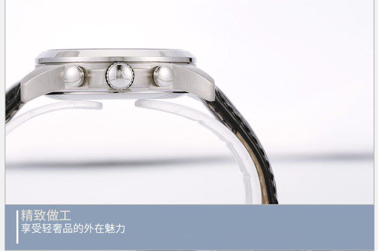 certina/雪铁纳 瑞士皮带蓝宝石表镜石英女表C001.217.16.056.00