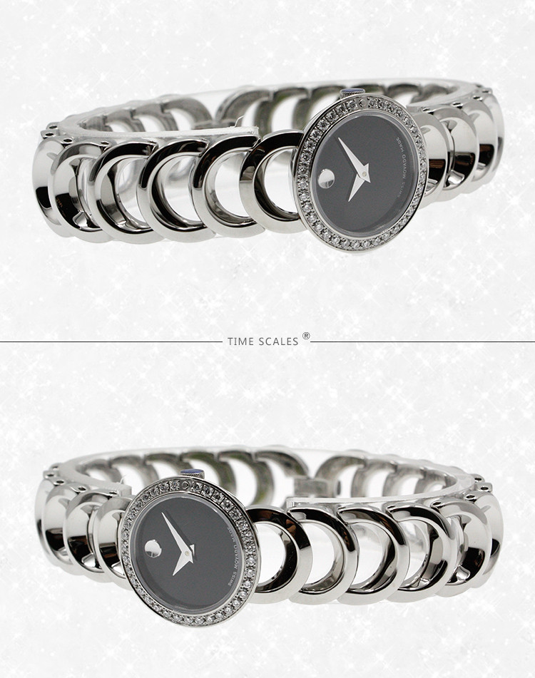 MOVADO/摩凡陀月熊系列钻石石英女表0606251