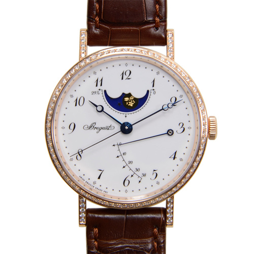 Breguet/宝玑经典系列男式自动机械腕表7788BR/29/9V6/DD00