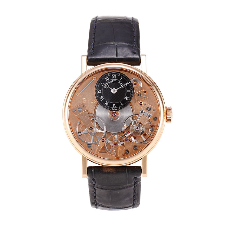 Breguet/宝玑传世系列18K金手动机械男表7027BR/R9/9V6