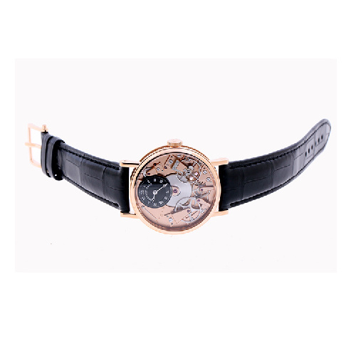Breguet/宝玑传世系列18K金手动机械男表7027BR/R9/9V6