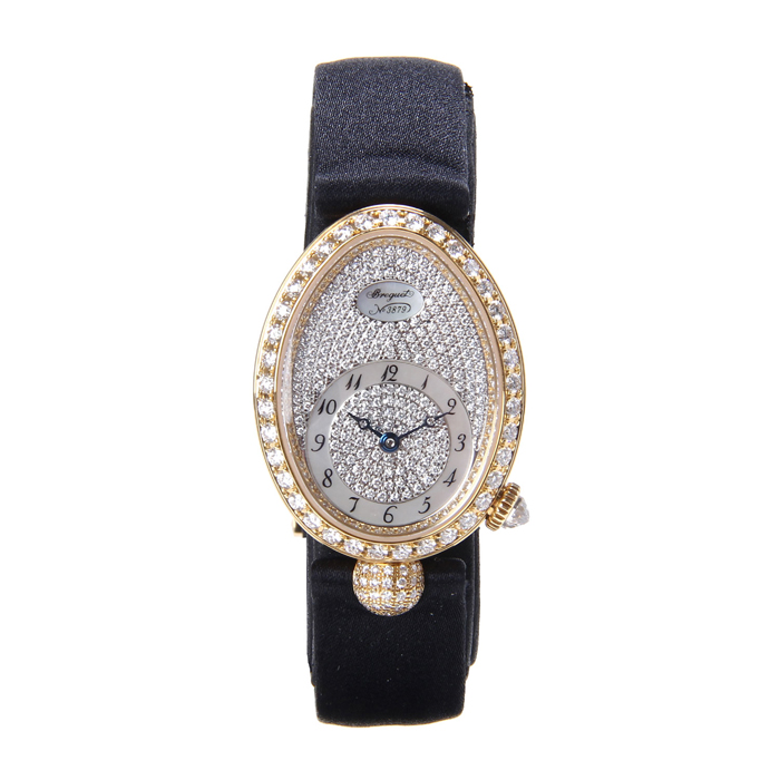 Breguet/宝玑 那不勒斯皇后系列 女士机械腕表 8928BA/8D/844 DD0D
