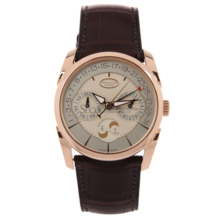 Parmigiani Fleurier(帕玛强尼) TONDA QUATOR系列18K金自动机械机芯男士腕表