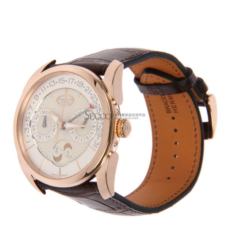 Parmigiani Fleurier(帕玛强尼) TONDA QUATOR系列18K金自动机械机芯男士腕表