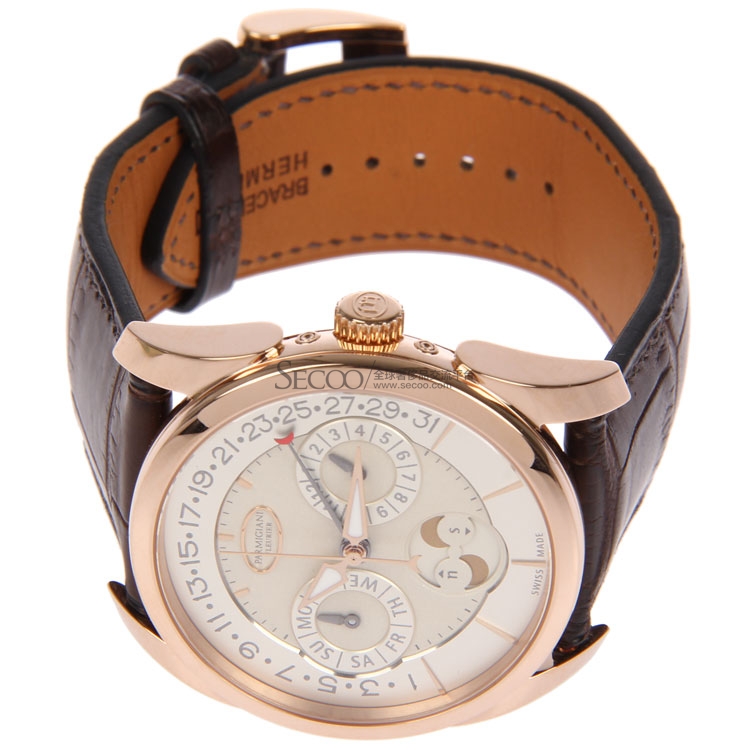 Parmigiani Fleurier(帕玛强尼) TONDA QUATOR系列18K金自动机械机芯男士腕表