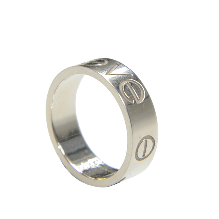CARTIER/卡地亚 LOVE白金戒指 B4085551
