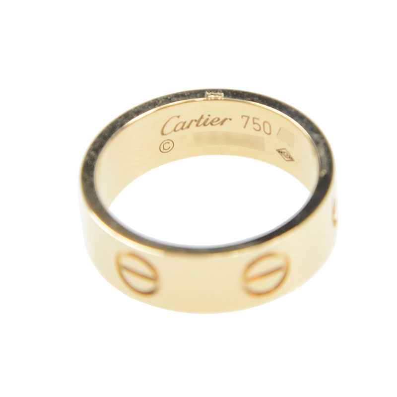 CARTIER/卡地亚 黄金戒指B4084600金色 50-60#