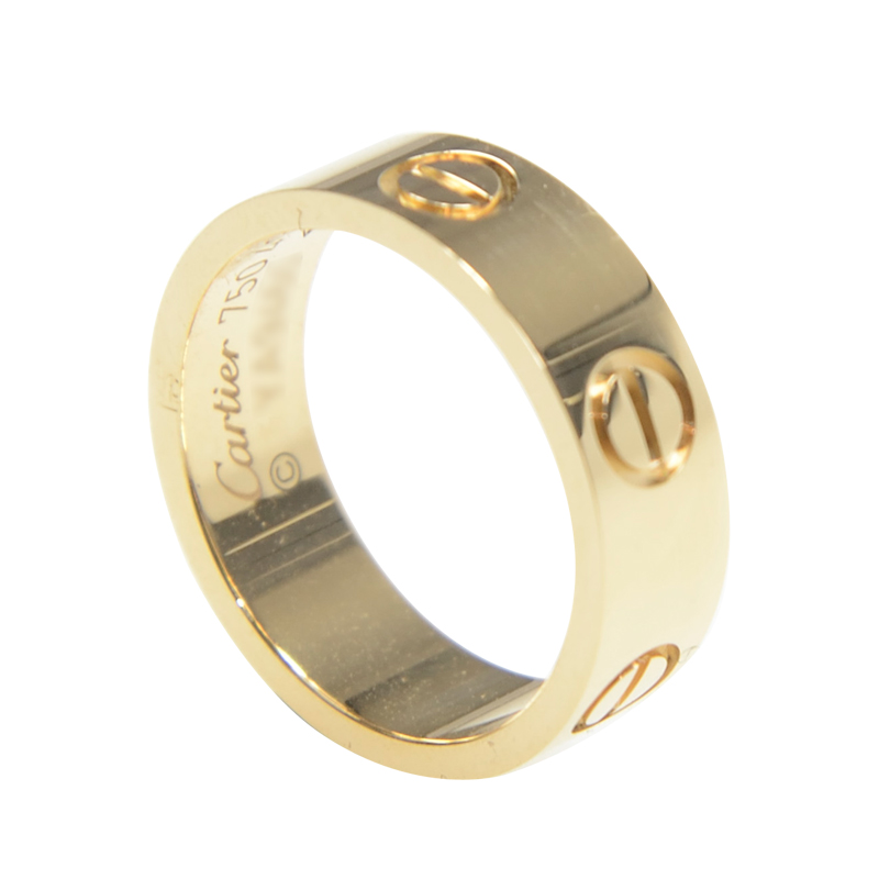 CARTIER/卡地亚 黄金戒指B4084600金色 50-60#