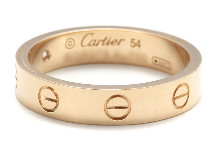 CARTIER(卡地亚) CARTIER/卡地亚love18K玫瑰金钻石女士戒指\指环B4050700