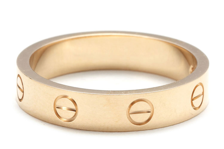 CARTIER(卡地亚) CARTIER/卡地亚love18K玫瑰金钻石女士戒指\指环B4050700