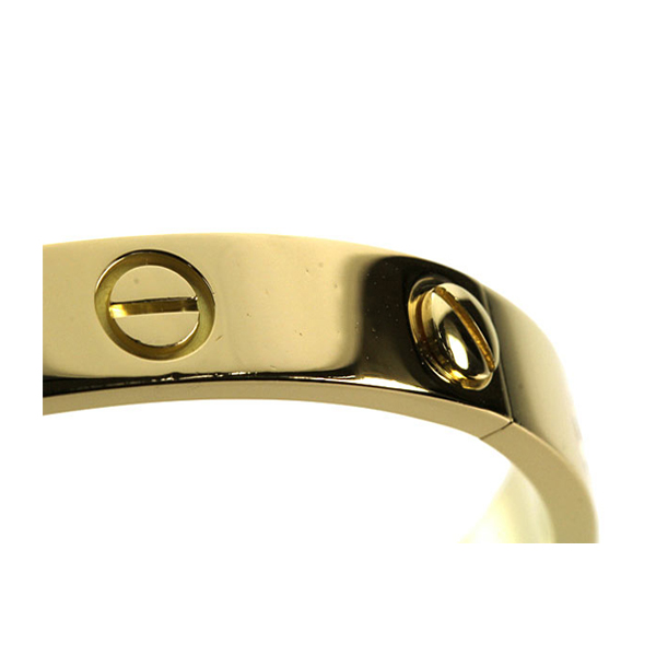 CARTIER/卡地亚LOVE系列 18K黄金手镯B6035500 金色 16-18#