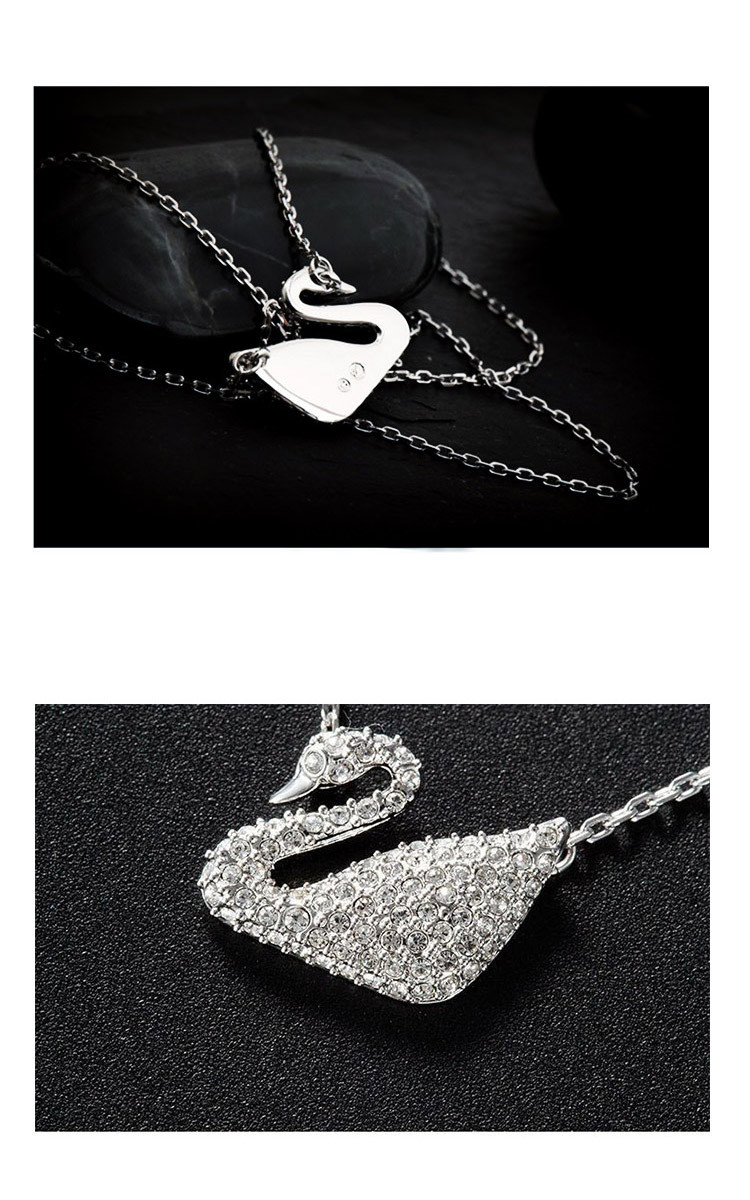 Swarovski/施华洛世奇 经典小天鹅水晶项链 5007735