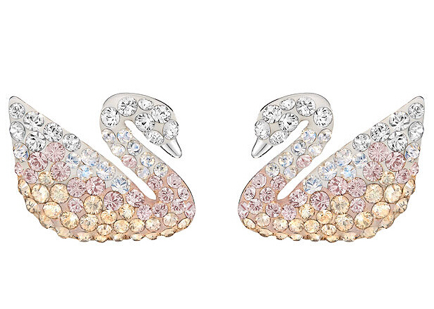 Swarovski/施华洛世奇 渐变天鹅耳环 5215037
