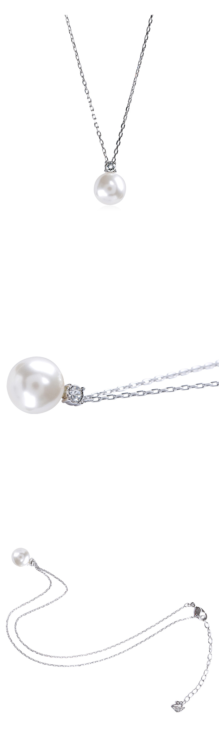 Swarovski/施华洛世奇仿水晶 优雅珍珠链坠 5032907