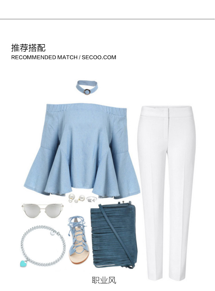 Tiffany & Co./蒂芙尼 Return to Tiffany™系列 女式S925银蓝色心形小珠Bead珐琅手链 6.5英寸 TGRP03577