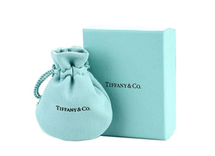Tiffany & Co./蒂芙尼 bow系列女士S925银蚕豆项链 9mmTX-006