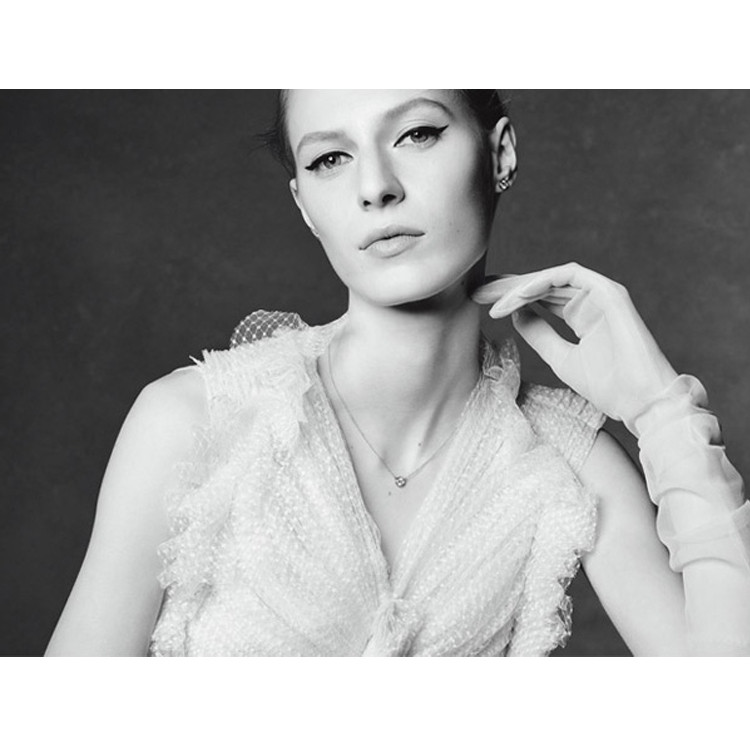 Tiffany & Co./蒂芙尼TIFFANY KEYS系列 18K玫瑰色金心形钥匙吊坠项链