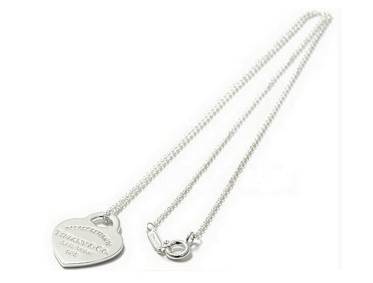Tiffany & Co./蒂芙尼 Return to Tiffany™系列女式S925银心形项链 16英寸19611566