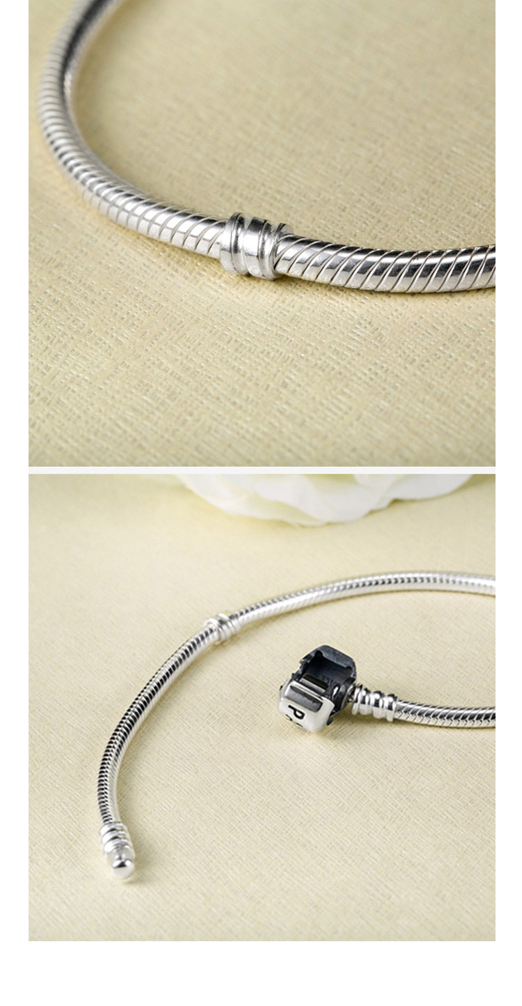 PANDORA/潘多拉 925纯银基础链蛇骨链590702HV-17
