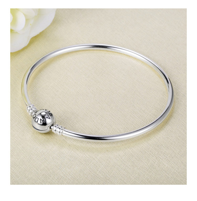 PANDORA/潘多拉 925银基础链手镯590713-17
