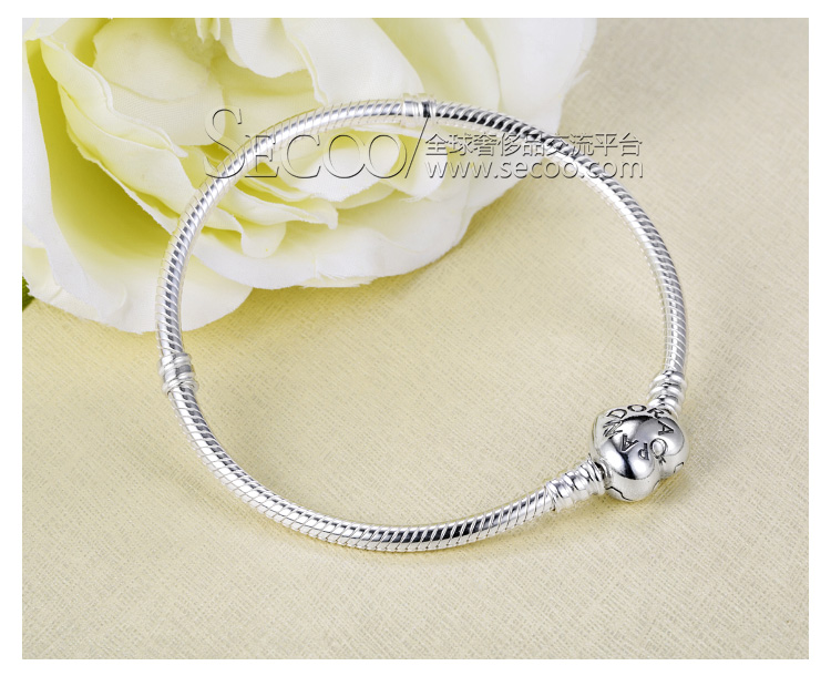 PANDORA/潘多拉 925银基础蛇骨手链590719-17