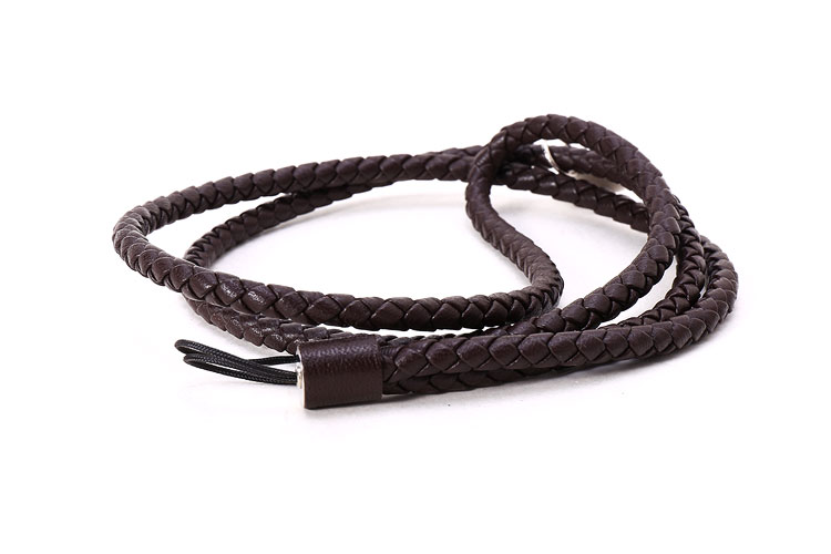 Bottega Veneta(葆蝶家) 棕色皮质手机链